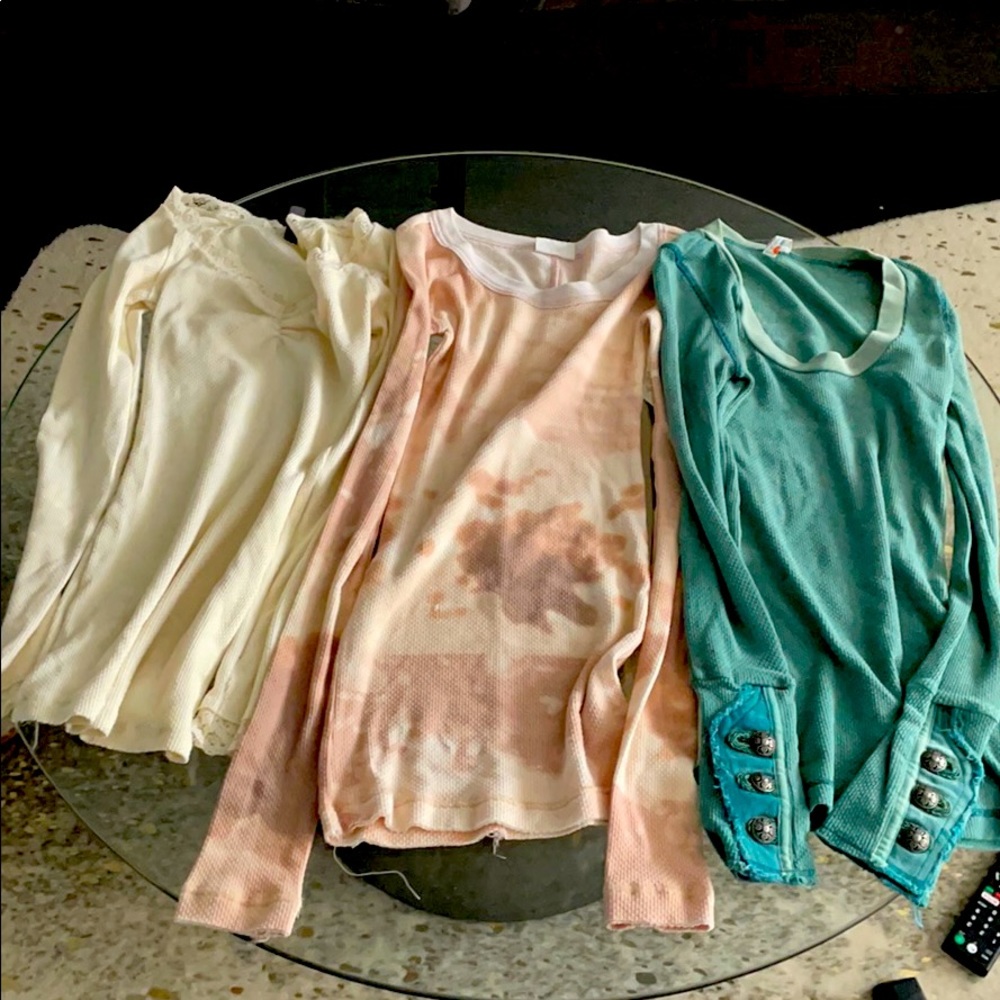 Items SOLD!! Free People Thermal Tops